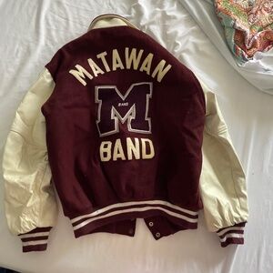 Authentic 1996 Matawan varsity saxophone jacket